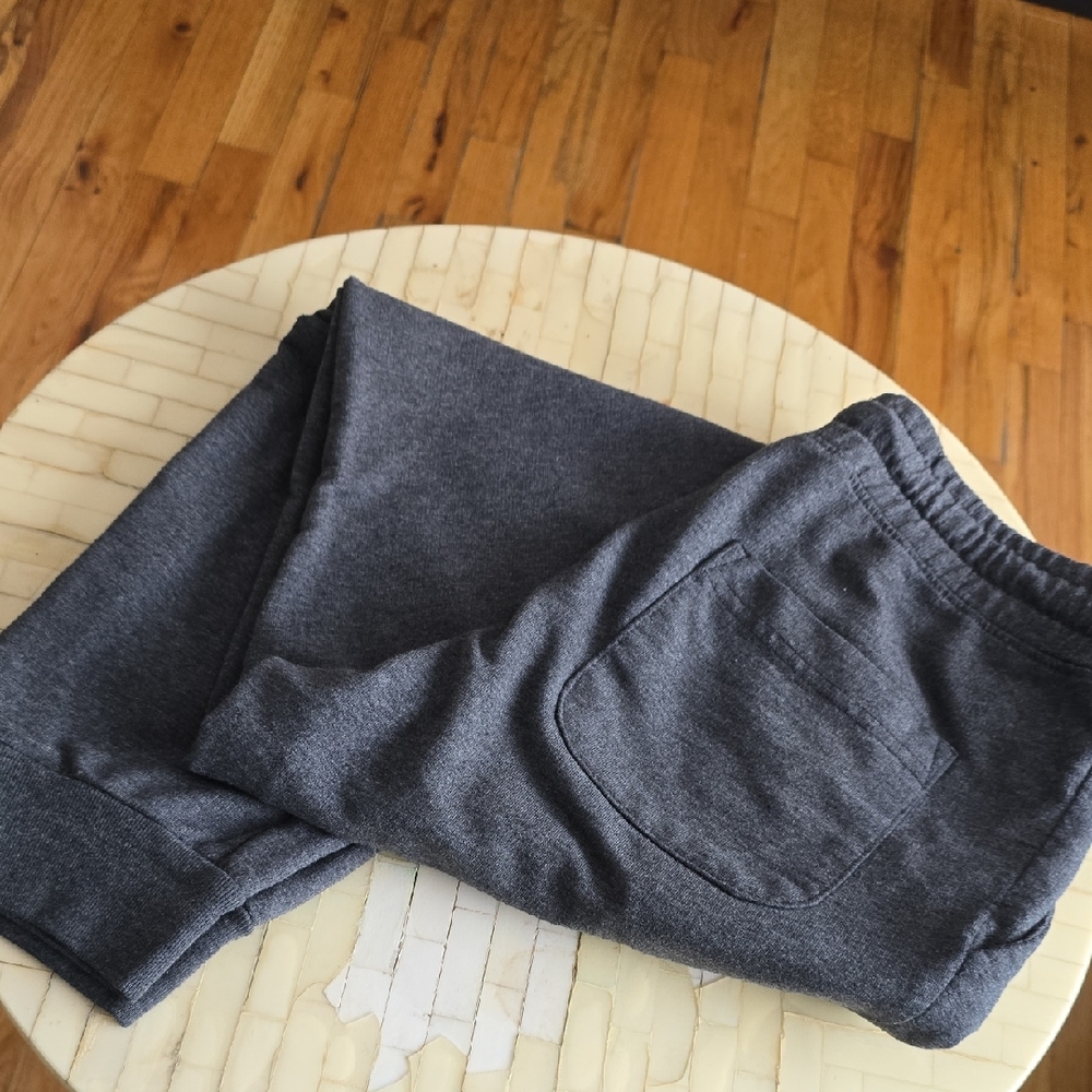 Kids Charcoal Gray Pull-On Joggers with Back Pocket